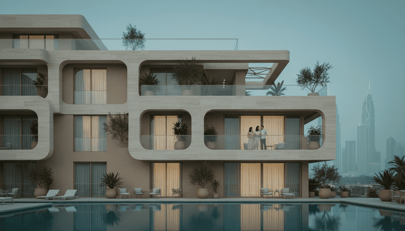 दुबई में मध्यम-श्रेणी अपार्टमेंट की तरलता — Dubai real estate