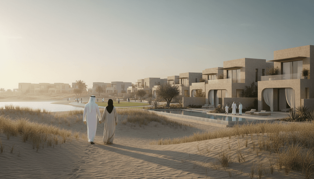 مستقبل الحياة العائلية في فلل دبي الذكية