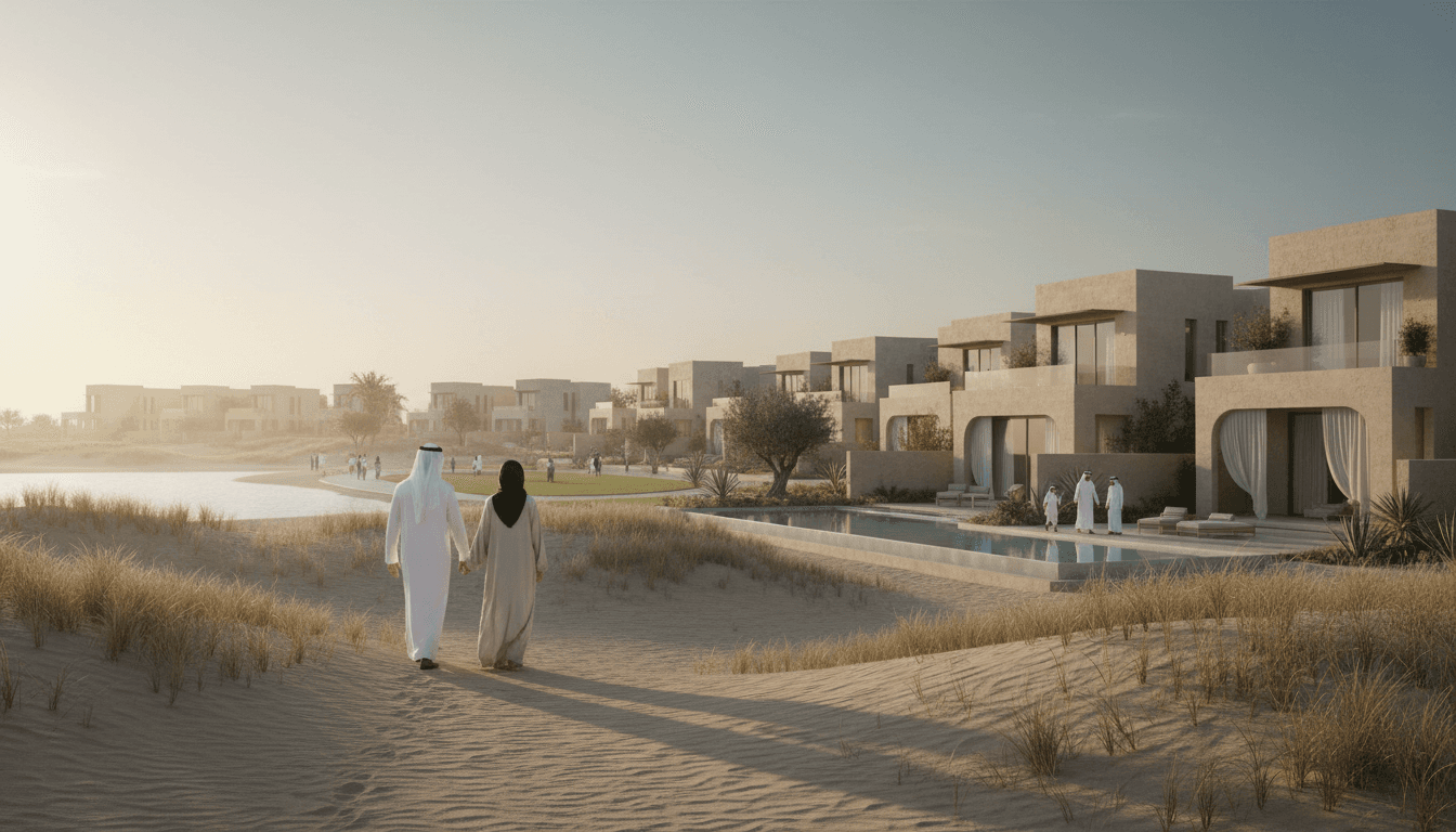 مستقبل الحياة العائلية في فلل دبي الذكية — Dubai real estate article thumbnail