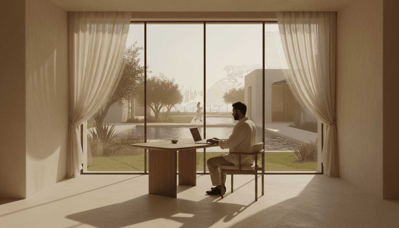 迪拜的绿色未来:可持续社区的价值与回报 — Dubai real estate article thumbnail
