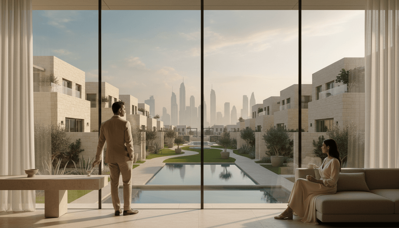 दुबई टाउनहाउस बाज़ार: एक डेटा-आधारित विश्लेषण — Dubai real estate article thumbnail
