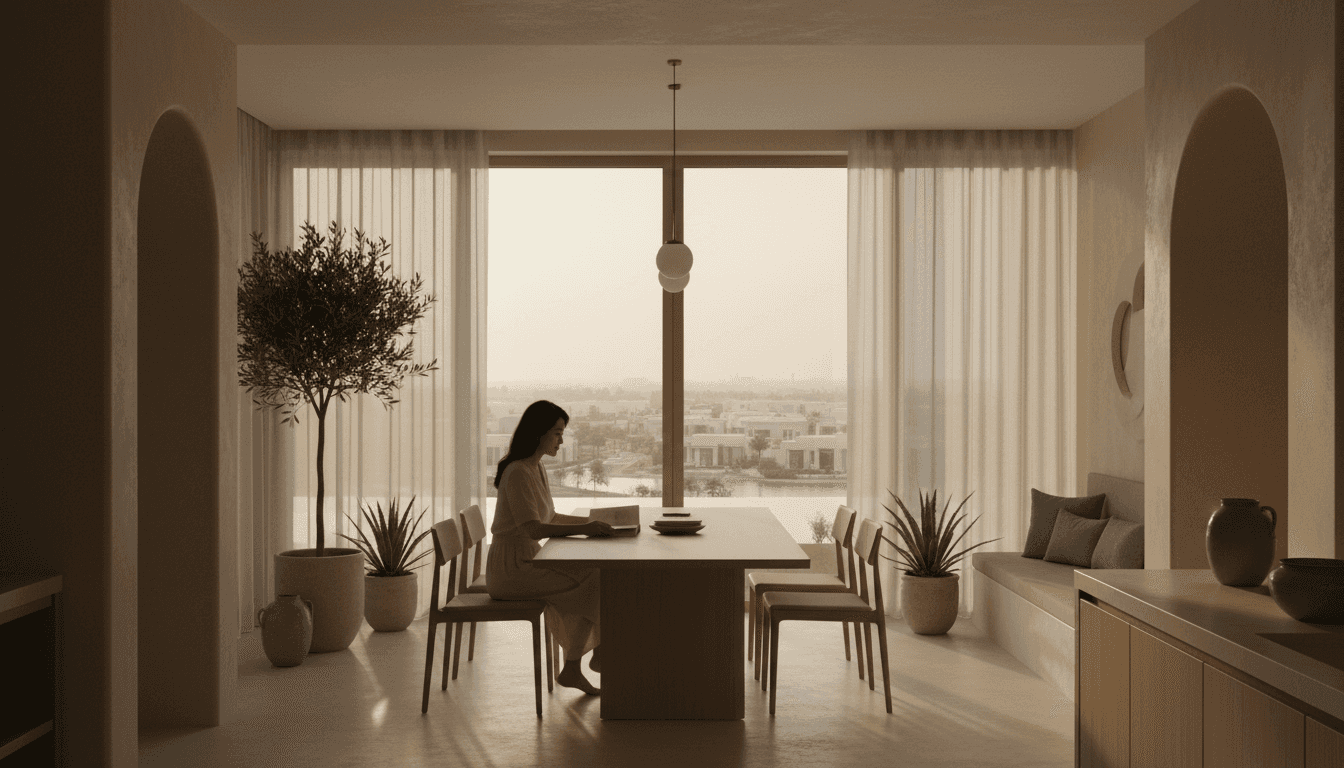 중심을 품은 빌라: 두바이 가족 라이프스타일의 진화 — Dubai real estate