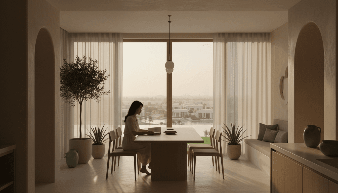 중심을 품은 빌라: 두바이 가족 라이프스타일의 진화 — Dubai real estate article thumbnail