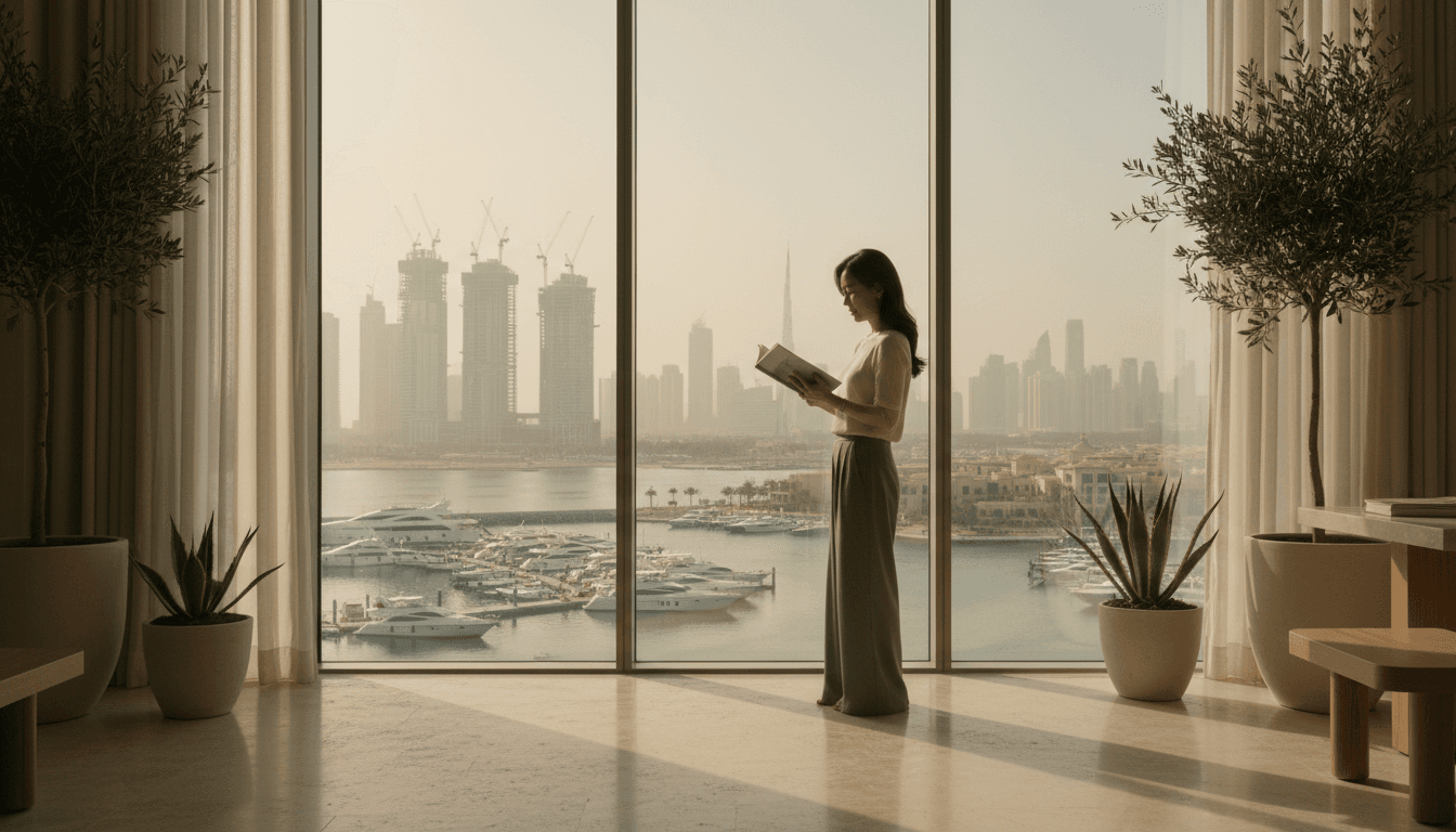 두바이의 새로운 중심: 미래 성장 유망 지역 분석 — Dubai real estate article thumbnail