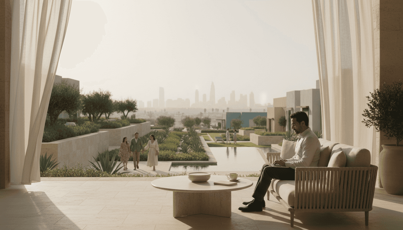 구매 전 체험: 두바이 가족 빌라 렌트 커뮤니티 가이드 — Dubai real estate