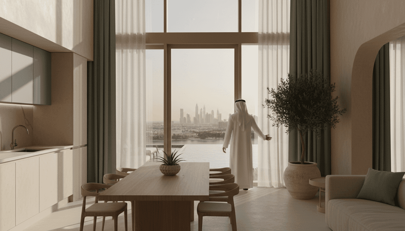 迪拜的空中别墅:垂直联排如何定义城市奢华新生活 — Dubai real estate