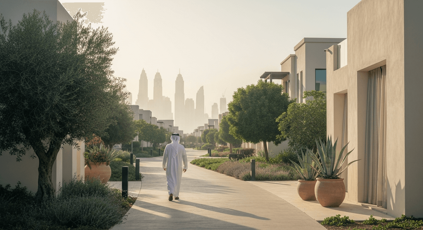 Beyond the Car: Dubai’s Walkable Villa Havens