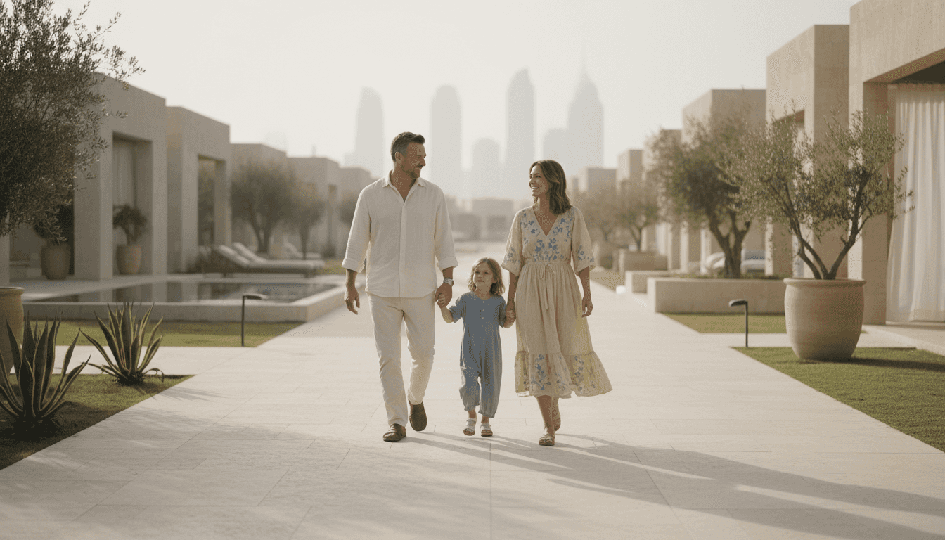 Dubai's Most Walkable Villa Communities — Dubai real estate
