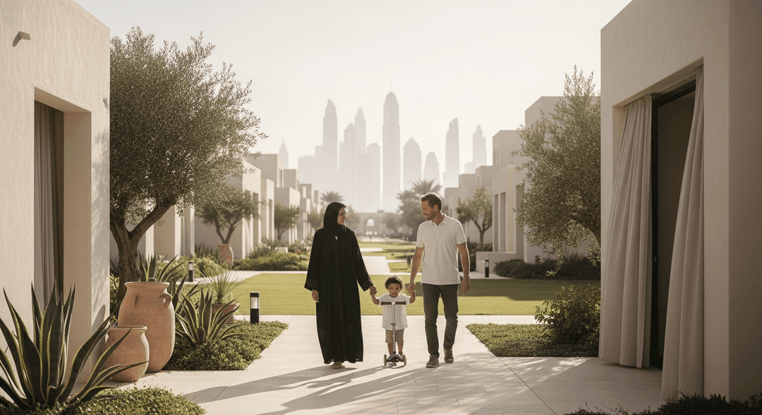 Dubais grüne Oasen: Villenviertel für Familien
