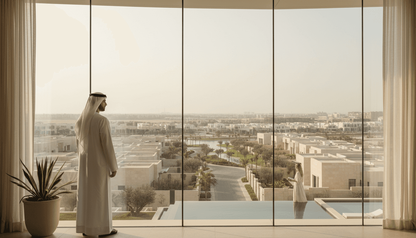 L'architecture familiale des villas de Dubaï — Dubai real estate