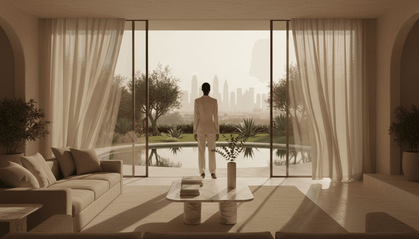 Minimalismus als Verkaufsstrategie — Dubai real estate article thumbnail