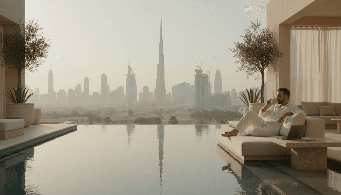 O Efeito Híbrido: Como o Trabalho Remoto Redefine os Imóveis de Dubai — Dubai real estate
