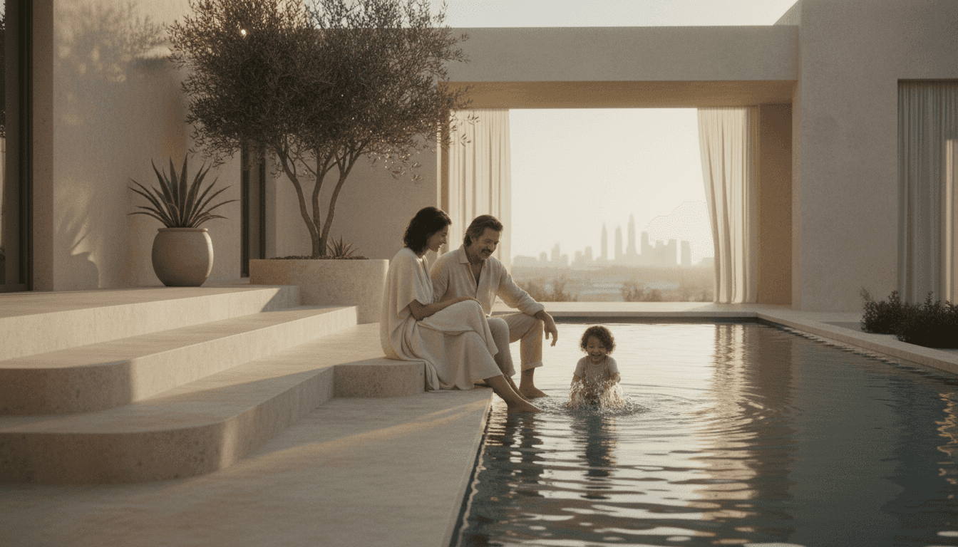 O Santuário Familiar: Vivendas no Dubai com Piscina e Jardim — Dubai real estate