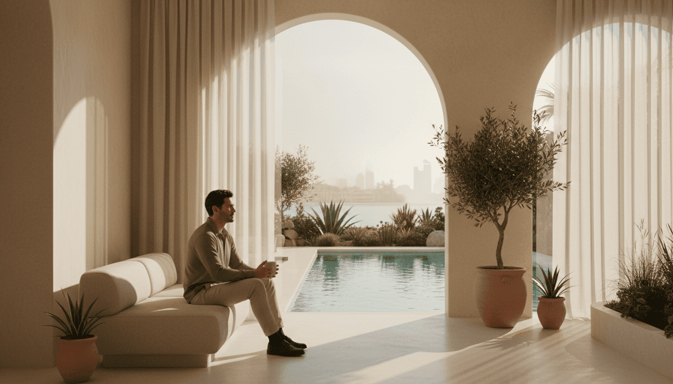 O Silêncio Dourado: O Luxo da Tranquilidade em Dubai — Dubai real estate