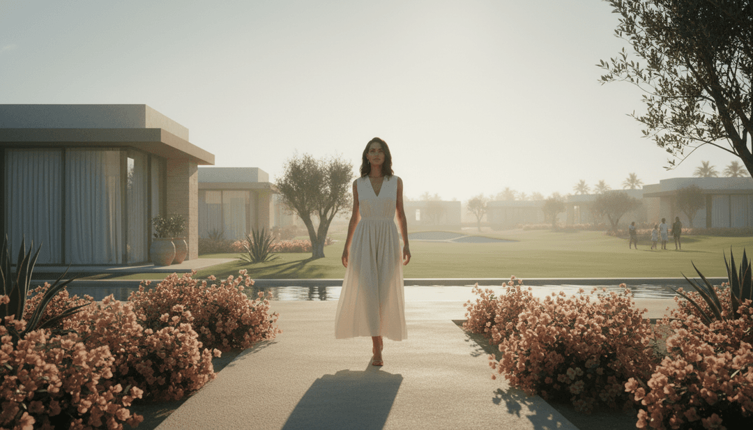 O Verde do Golfe: Vivendas de Luxo no Dubai