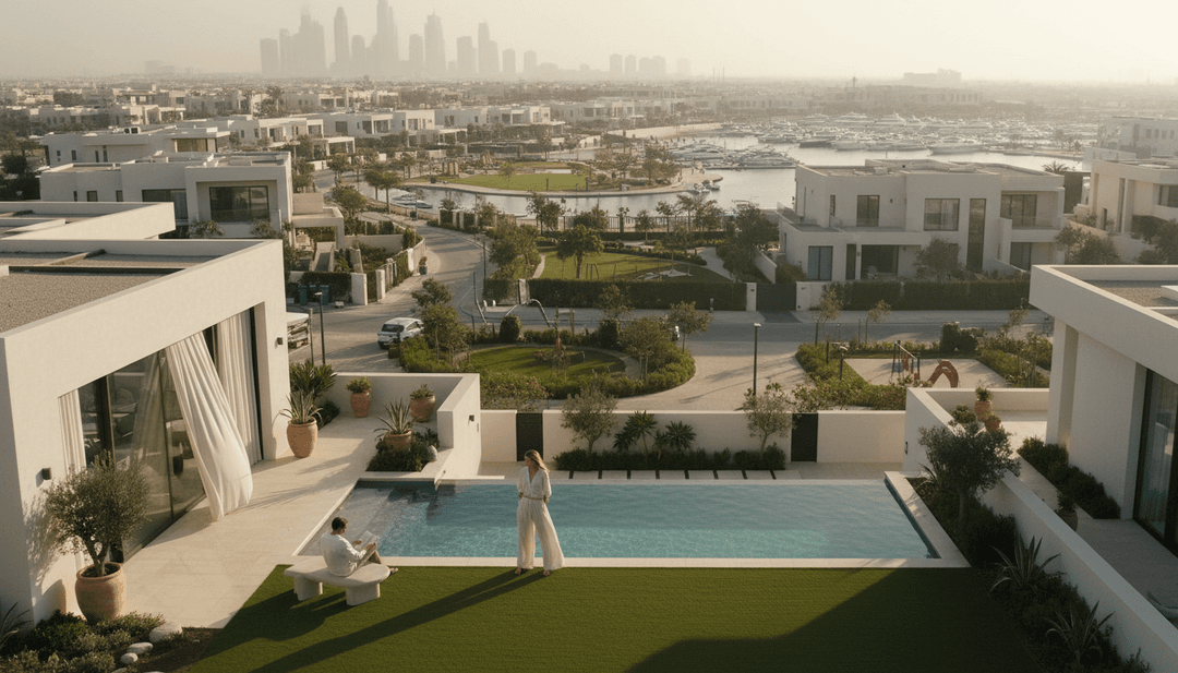 Ruheoasen in Dubai: Villenviertel für Familien