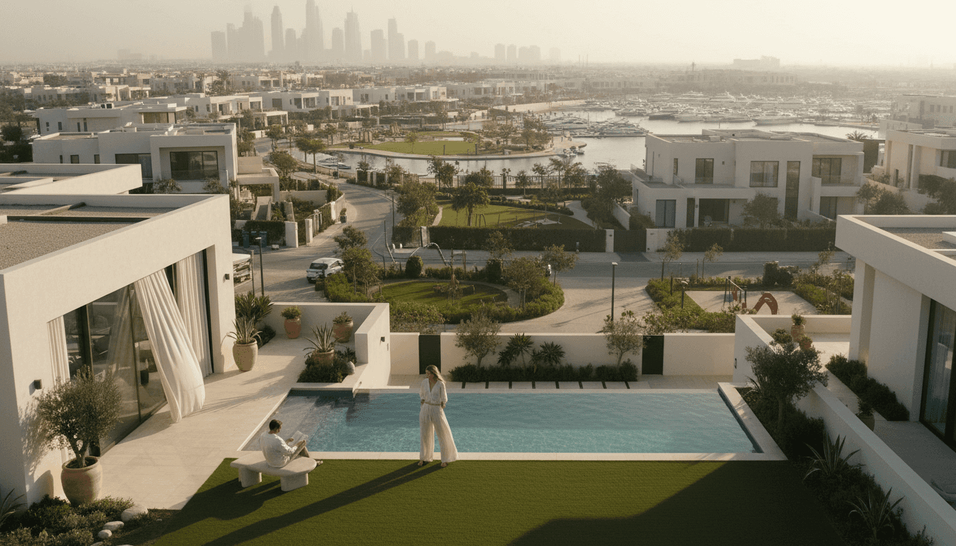 Ruheoasen in Dubai: Villenviertel für Familien — Dubai real estate