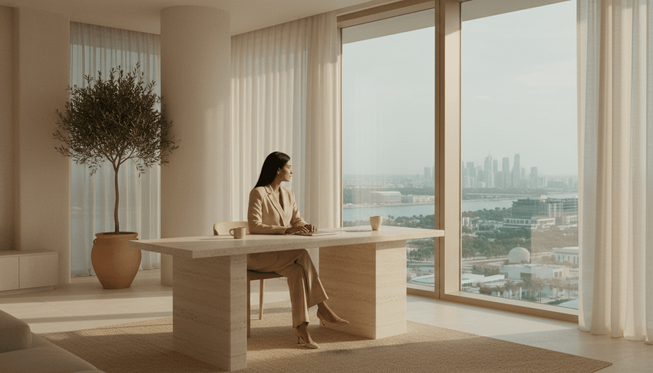 Tahanan Bilang Tanggapan: Ang WFH sa Dubai