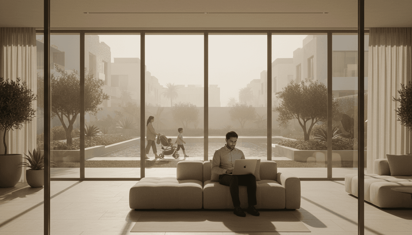 Villa sa Dubai na Hindi Kailangan ng Kotse — Dubai real estate