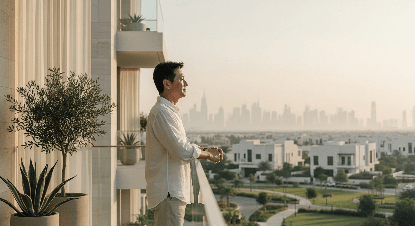 두바이 빌라 투자: 신규 vs. 기존 커뮤니티 전격 비교 — Dubai real estate article thumbnail