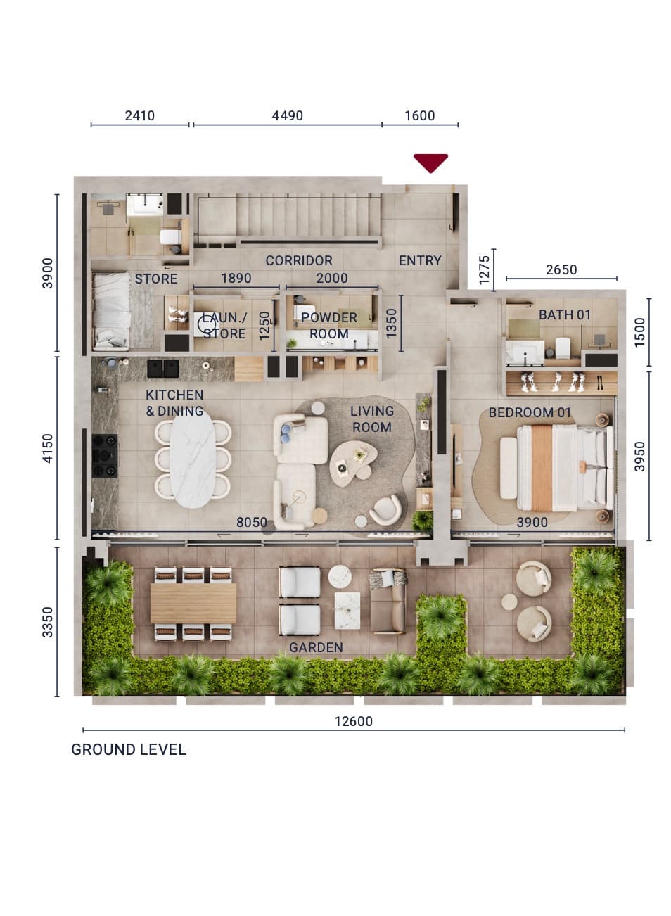 Plano de planta 1
