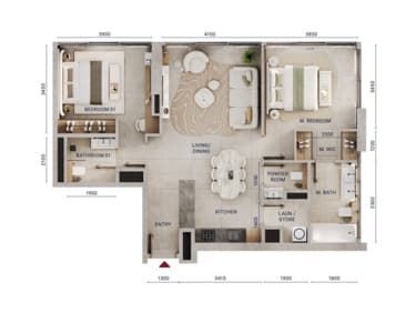 Plano de planta 3